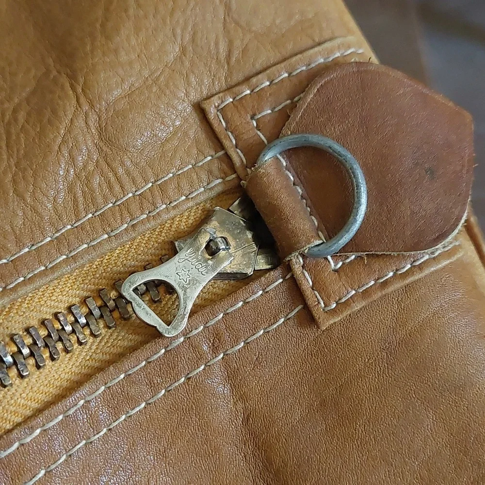 Vintage Suede Leather Carriel Yidi Zipper Camera Bag/Satchel *FINAL PRICE* ♡♡ - Picture 11 of 16